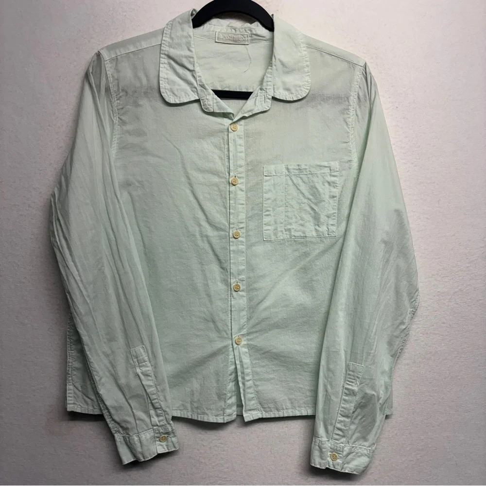 CP Shades Button Down Shirt Blue Cotton?‎ M?